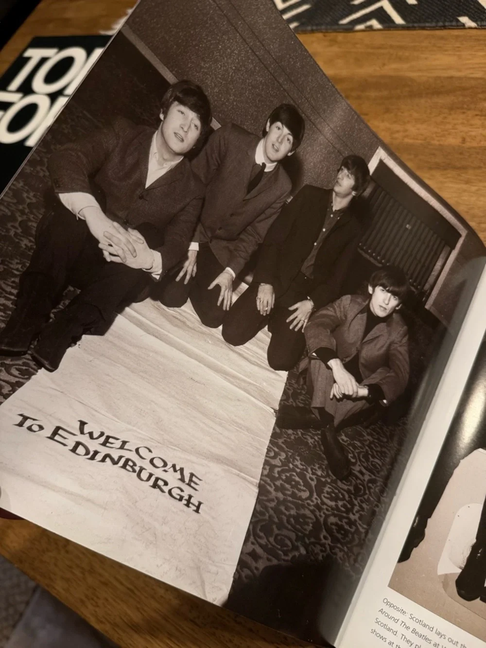 The Beatles Hardcover Book - Black & Sepia Cover - Picture 12 of 14